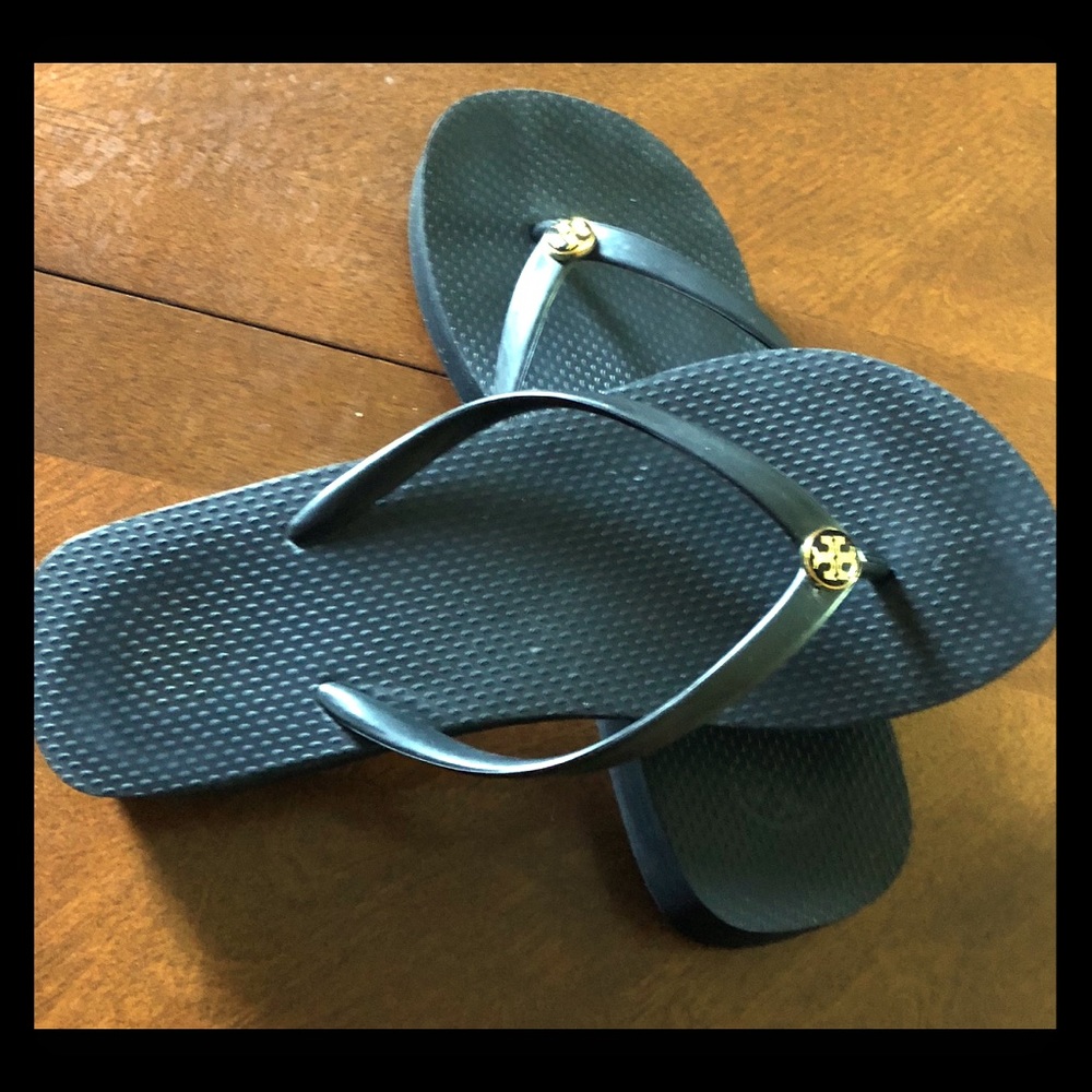 Tory Burch -Rubber Wedge Flip Flop